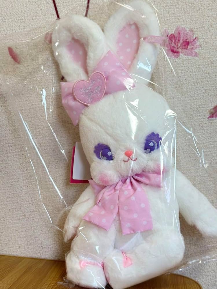 Cuteリリカルバニーぬいぐるみリュックシロ